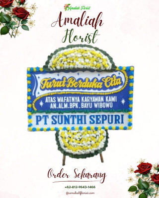 Papan Bunga Duka di Tanggikiki