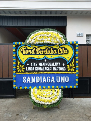 Papan Bunga Duka di Tanggikiki